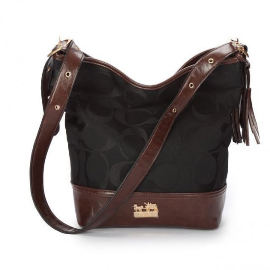 Coach Legacy Duffle In Printed Signature Medium Black Crossbody Bags ACE | Coach Outlet Canada